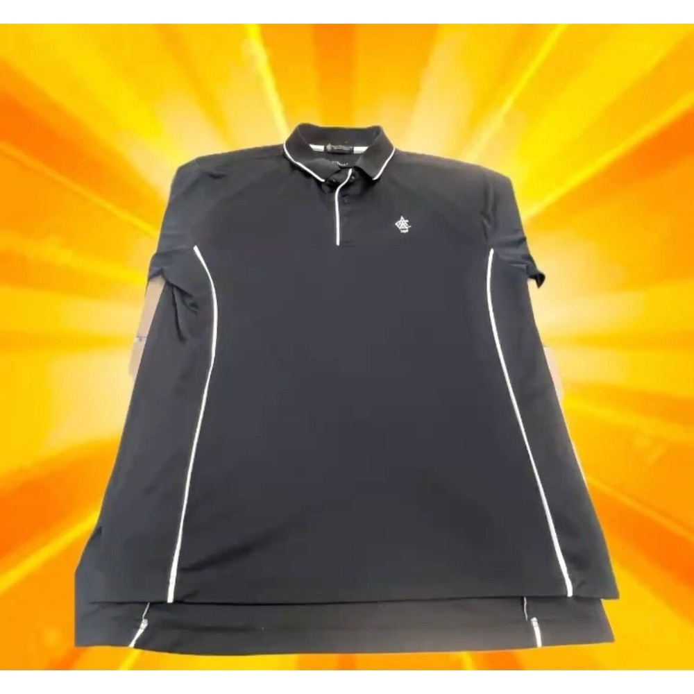 ATLANTA ATHLETIC CLUB 1898 ‎ / LARGE / GOLF POLO SHIRT /  Men's Short Sleeve EUC